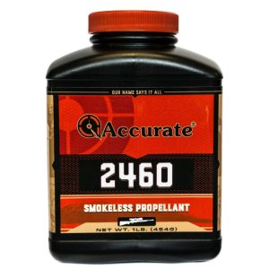 Accurate 2460 Smokeless Gun Powder is a versatile, double-base, ball powder with a medium burn rate...