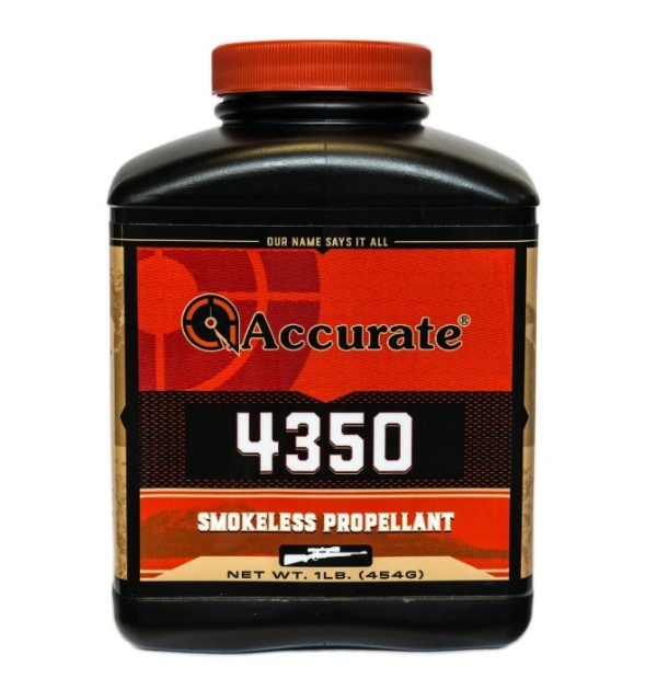 Accurate 4350 Smokeless Gun Powder is a slow-burning, single-base, extruded powder designed for high-performance in medium to large rifle cartridges.