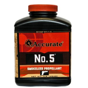 Accurate No. 5 Smokeless Gun Powder is a versatile, double-base powder designed for a wide range of handgun cartridges.