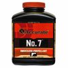 Accurate No. 7 Powder is a double-base, spherical powder with a slower burn rate, specifically formulated for high-power...