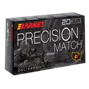 Barnes Precision Match: Unmatched Accuracy for Serious Shooters