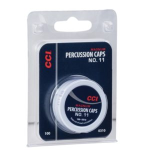 The CCI #11 Magnum Percussion Caps are designed to deliver powerful, reliable ignition for black powder shooters who demand maximum performance.