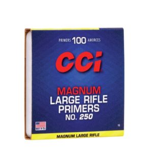 CCI Large Rifle Magnum Primers #250: Precision and Performance for Reloaders