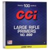 CCI Large Rifle Primers #200 stand out as a premier choice for those seeking consistent, reliable ignition in their large rifle cartridges...