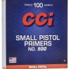 CCI Small Pistol Primers #500: Consistent, Reliable Ignition for Precision Reloading