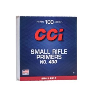 CCI Small Rifle Primers #400: Consistent and Reliable Ignition for Small Rifle Cartridges