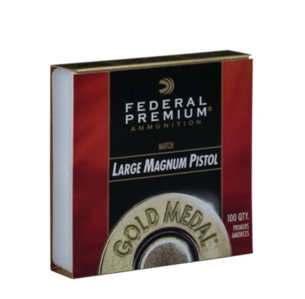 Federal Premium Gold Medal Match Large Pistol Magnum Primers #155M