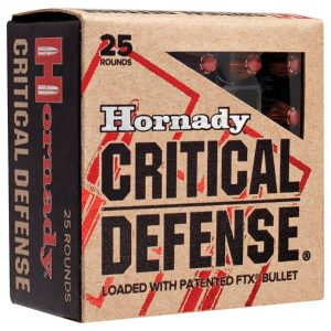 Hornady Critical Defense 9mm Luger (9x19 Para) - 25 Rounds