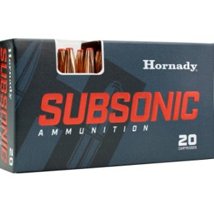 Hornady Subsonic 9mm Luger (9x19 Para) - 25 Rounds