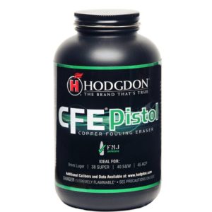 Hodgdon CFE Pistol Smokeless Gun Powder is a versatile powder designed specifically for handgun cartridges, providing excellent performance...