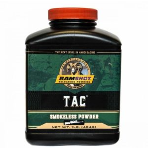 Ramshot TAC is a versatile and popular smokeless powder specifically designed for tactical shooting and precision rifle applications.