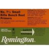 Remington primers 7 1/2 are known for their reliable ignition and are highly sought after by precision shooters and reloaders who demand consistency and accuracy.