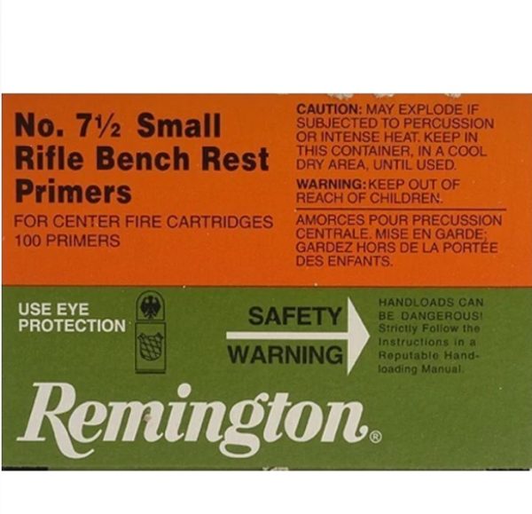 Remington primers 7 1/2 are known for their reliable ignition and are highly sought after by precision shooters and reloaders who demand consistency and accuracy.