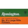 Remington Large Rifle Primers provide trusted ignition performance and dependable quality, essential for reloaders who demand consistent results.