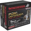 Winchester Defender 9mm Luger (9x19 Para): Tactical Ammunition for Personal Protection