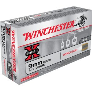 Winchester Super-X 9mm Luger (9x19 Parabellum): Time-Tested Performance for Training and Self-Defense