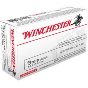 Winchester USA 9mm Luger (9x19 Parabellum): Quality Ammunition for Reliable Performance