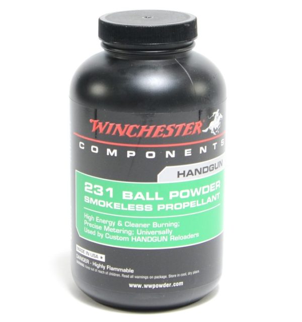 Winchester 231 is a versatile and reliable smokeless powder that excels in handgun applications...