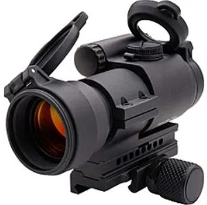 Aimpoint PRO Patrol Rifle Optic Red Dot Riflescope is a top-tier red dot optic designed with law enforcement and military personnel in mind but equally favored by civilian shooters for its reliability and durability.